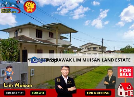Double Storey Detached House at Jalan Stampin in Kuching City for Sale, Sarawak, Kuching
