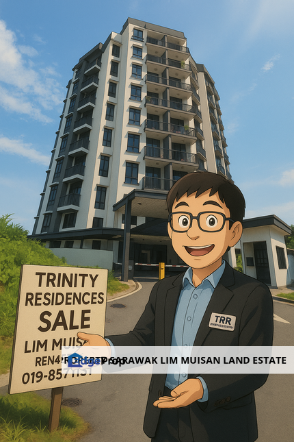 Trinity Residences at Taman Seng Goon in Kuching City for Sale, Sarawak, Kuching