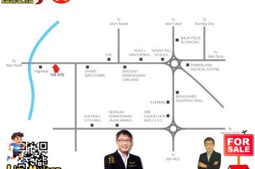 3 Storey Semi Detached Warehouse at 26 Industrial Park Batu Kawa in Kuching for Sale