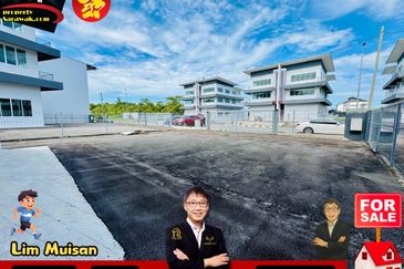 3 Storey Semi Detached Warehouse at 26 Industrial Park Batu Kawa in Kuching for Sale