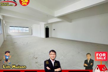 3 Storey Semi Detached Warehouse at 26 Industrial Park Batu Kawa in Kuching for Sale