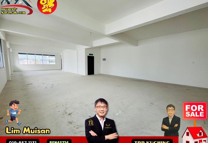 3 Storey Semi Detached Warehouse at 26 Industrial Park Batu Kawa in Kuching for Sale