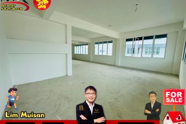 3 Storey Semi Detached Warehouse at 26 Industrial Park Batu Kawa in Kuching for Sale