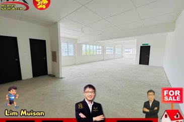 3 Storey Semi Detached Warehouse at 26 Industrial Park Batu Kawa in Kuching for Sale