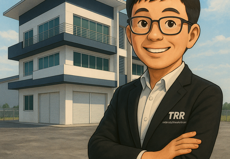 3 Storey Semi Detached Warehouse at 26 Industrial Park Batu Kawa in Kuching for Sale