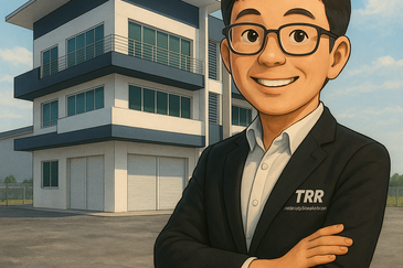 3 Storey Semi Detached Warehouse at 26 Industrial Park Batu Kawa in Kuching for Sale