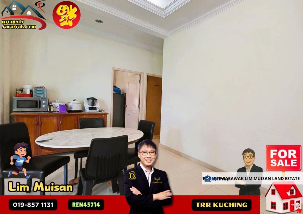 Double-Storey Semi-Detached in JALAN STAMPIN in KUCHING CITY for Sale, Sarawak, Kuching