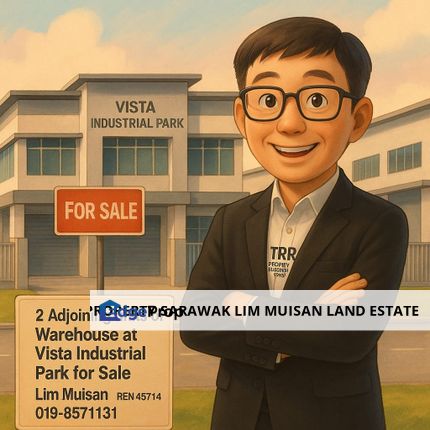 2 Adjoining Semi Detached Warehouse at Vista Industrial Park (VIP) Muara Tabuan n Kuching for Sale, Sarawak, Kuching