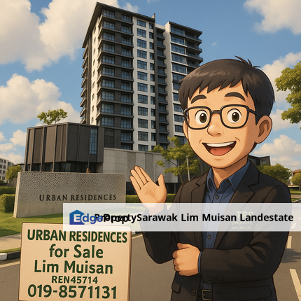 Top-Floor Urban Residence Luxury Condo in Kuching City Centre for Sale, Sarawak, Kuching