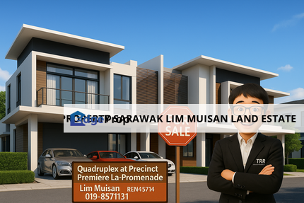 Quadruplex at Precinct Premiere La-Promenade in Kuching-Samarahan Express for Sale, Sarawak, Kota Samarahan
