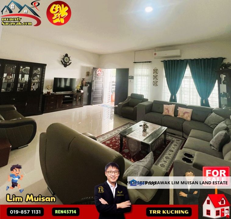 Modern Double-Storey Terrace in Sri Moyan in KUCHING for Sale, Sarawak, Kuching