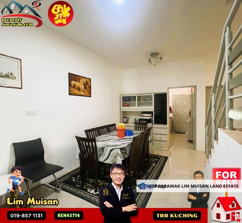 Modern Double-Storey Terrace in Sri Moyan in KUCHING for Sale, Sarawak, Kuching