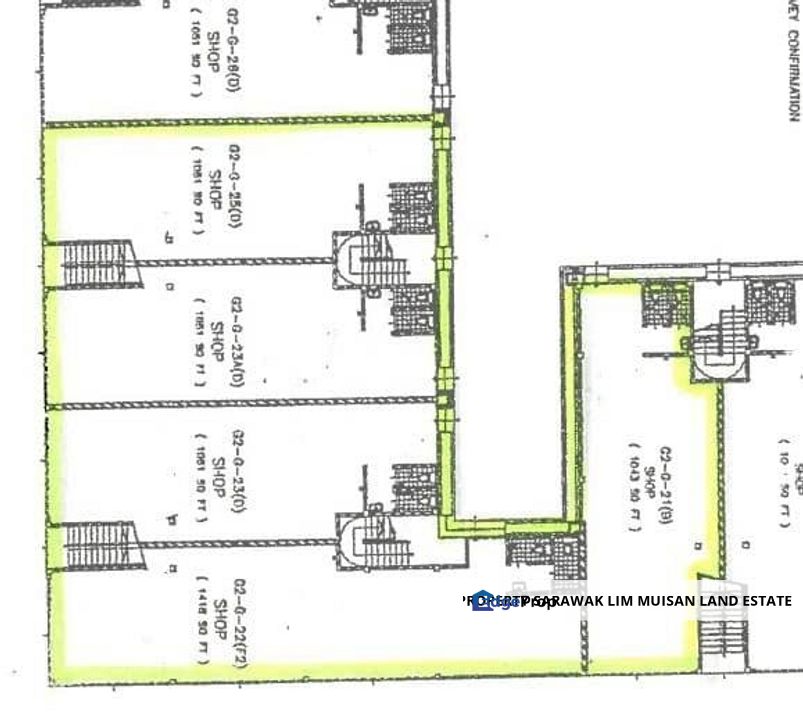 MJC New Township Ground Floor Shoplot x5 units (>5,000sqft) Facing the Main Road in Kuching for Rent, Sarawak, Kuching