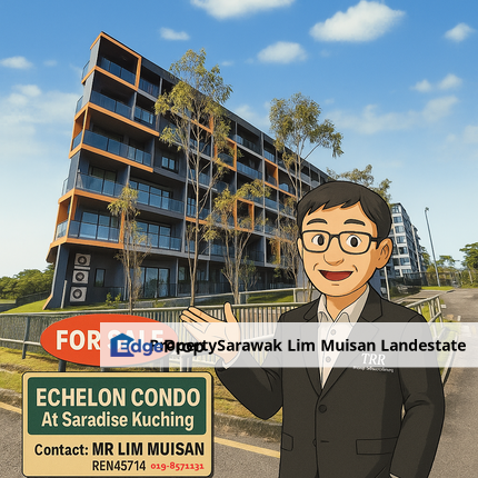 The Echelon Condo at Saradise (Near Airport) in Kuching City for Sale, Sarawak, Kuching