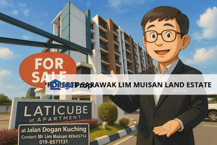 Laticube Apartment at Jalan Dogan in Kuching for Sale, Sarawak, Kuching