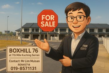 Double Storey Terrace House at Boxhill 76 Kota Sentosa for Sale! 