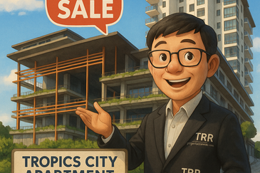 Tropics City Apartment at Jalan Song in Kuching for Sale