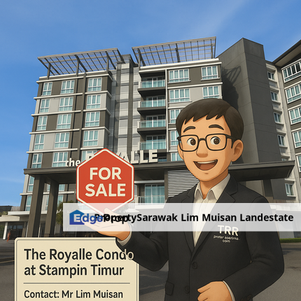 the Royalle Condo at Stampin Timur in Kuching City for Sale, Sarawak, Kuching