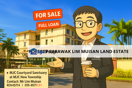 MJC Courtyard Sanctuary Walked-Up Apartment in Kuching for Sale, Sarawak, Kuching