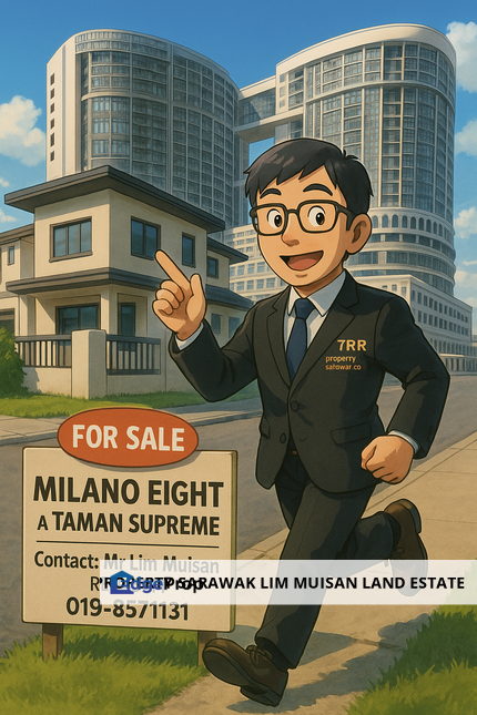 Milano Eight (8) Luxury Condo (Opposite Vivacity) in Kuching City for Sale , Sarawak, Kuching