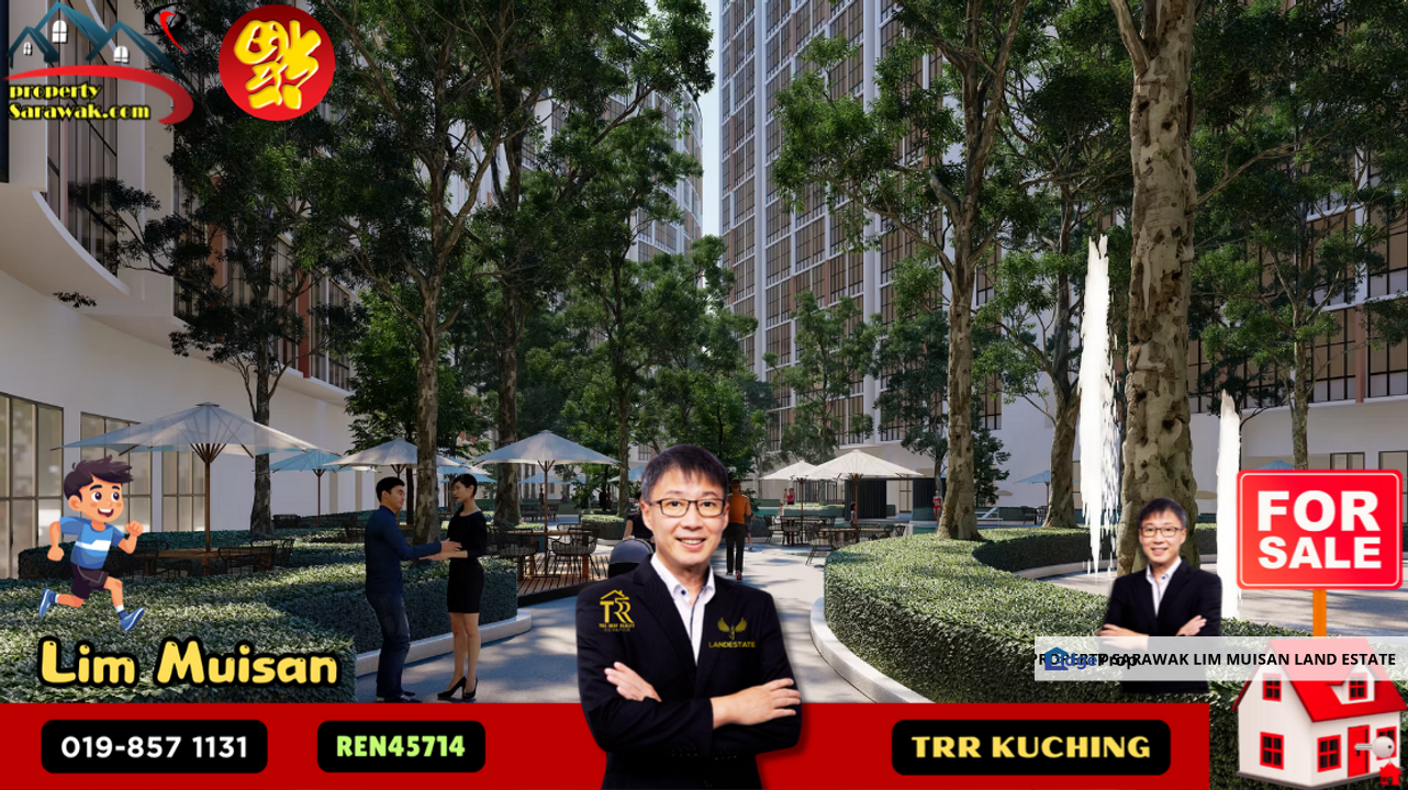 Milano Eight (8) Luxury Condo (Opposite Vivacity) in Kuching City for Sale , Sarawak, Kuching