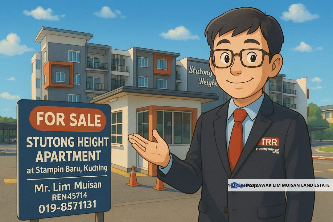 Stutong Heights Apartment 1 in Kuching City for Sale, Sarawak, Kuching