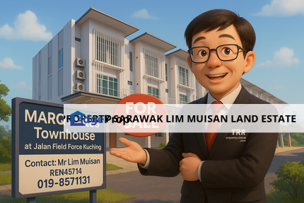 New MARQ Suites TownHouse at Jalan Field Force in Batu Kawa for Sale, Sarawak, Kuching