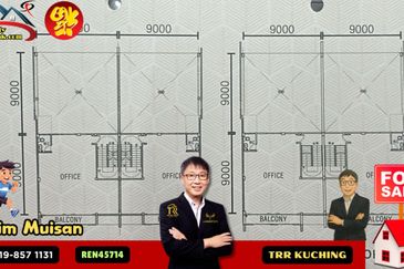 3 Storey Semi-Detached Showroom cum Office at Pine Square 66 Light Industry Park for Sale