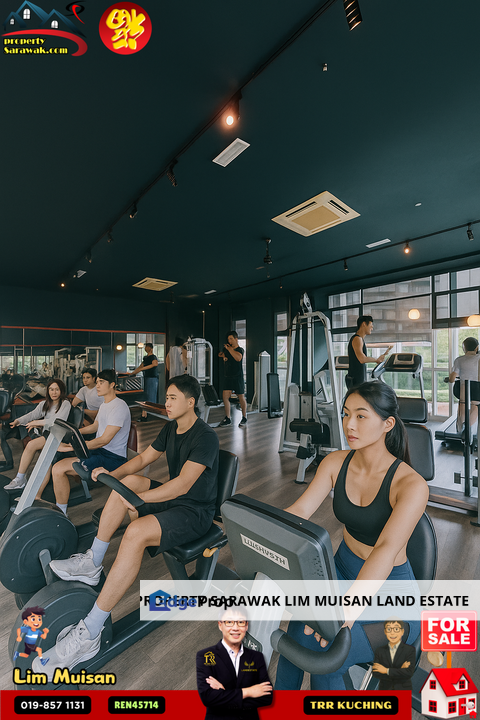 P Residence Block 8A Apartment at Batu Kawa in Kuching for Sale, Sarawak, Kuching