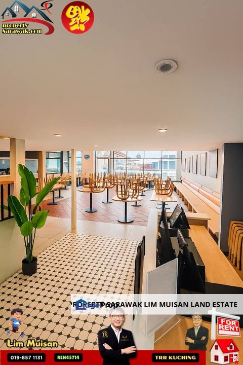 Prime Dual-Unit Ground Floor Commercial Space Facing Main Road at The Podium, Jalan Keretapi, Kuching For Rent, Sarawak, Kuching