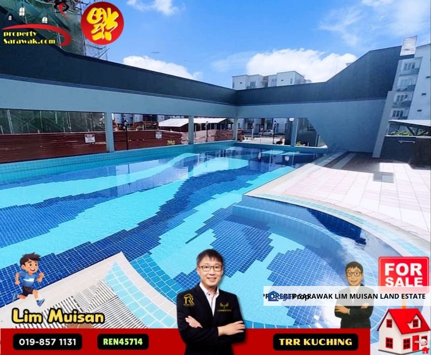 Stutong Tiara 2 Apartment at Stampin Baru in Kuching for Sale, Sarawak, Kuching