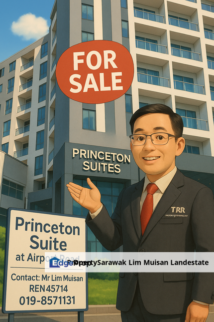 Princeton Suite Apartment Airport road in Kuching City for Sale, Sarawak, Kuching