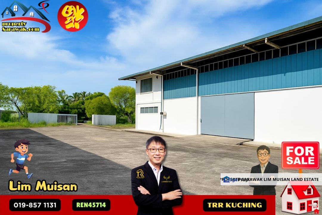 Semi Detached Warehouse at Demak Laut Industrial Park in Kuching for Sale, Sarawak, Kuching