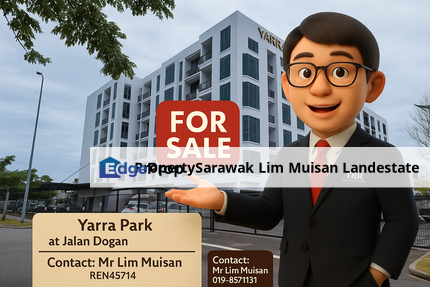 Yarra Park Apartment at Jalan Dogan in Kuching for Sale, Sarawak, Kuching