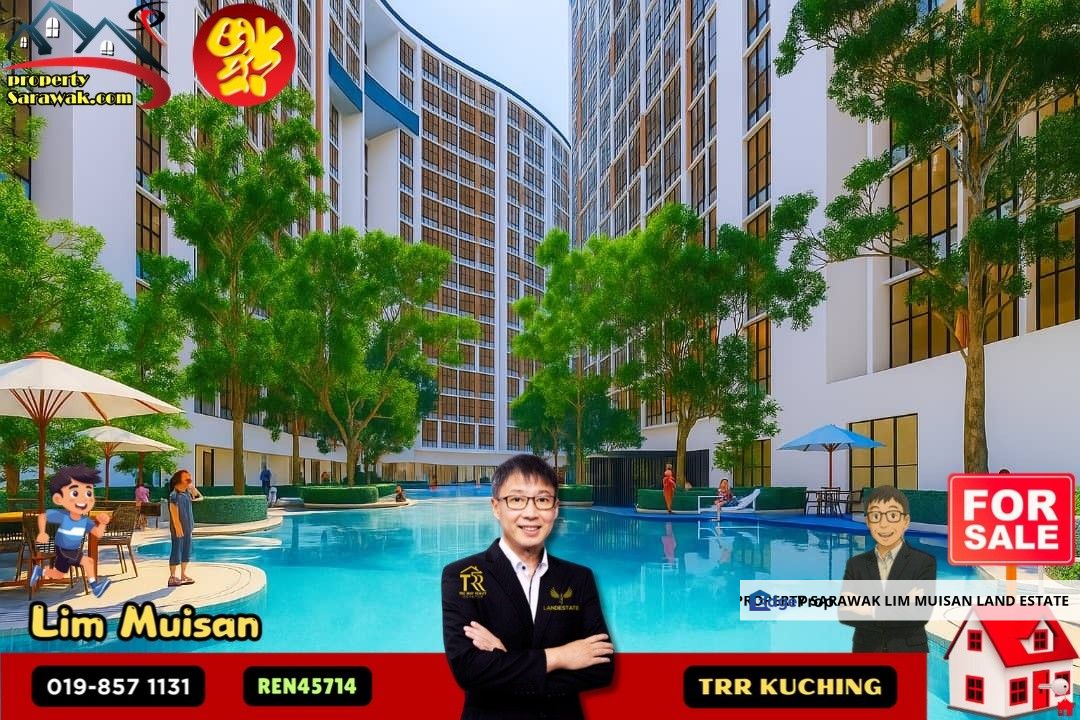 Milano Eight 8 Luxury Condo (4B3b2cp) in Kuching City for Sale , Sarawak, Kuching