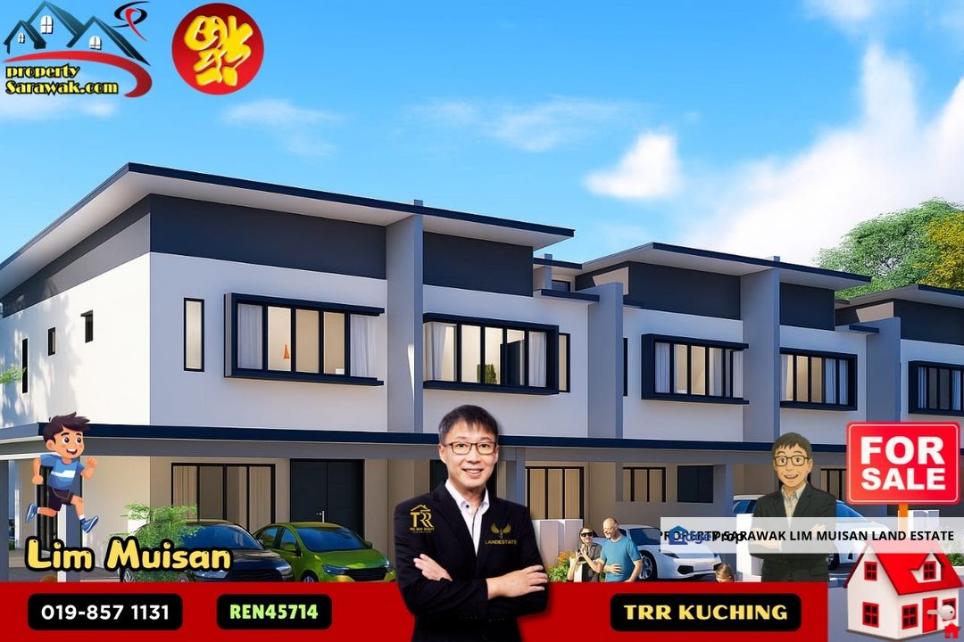 Double Storey Terrace Intermediate at SHM Garden 15 Stutong Baru in Kuching City for Sale, Sarawak, Kuching