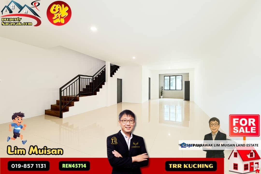 Double Storey Terrace Intermediate at SHM Garden 15 Stutong Baru in Kuching City for Sale, Sarawak, Kuching
