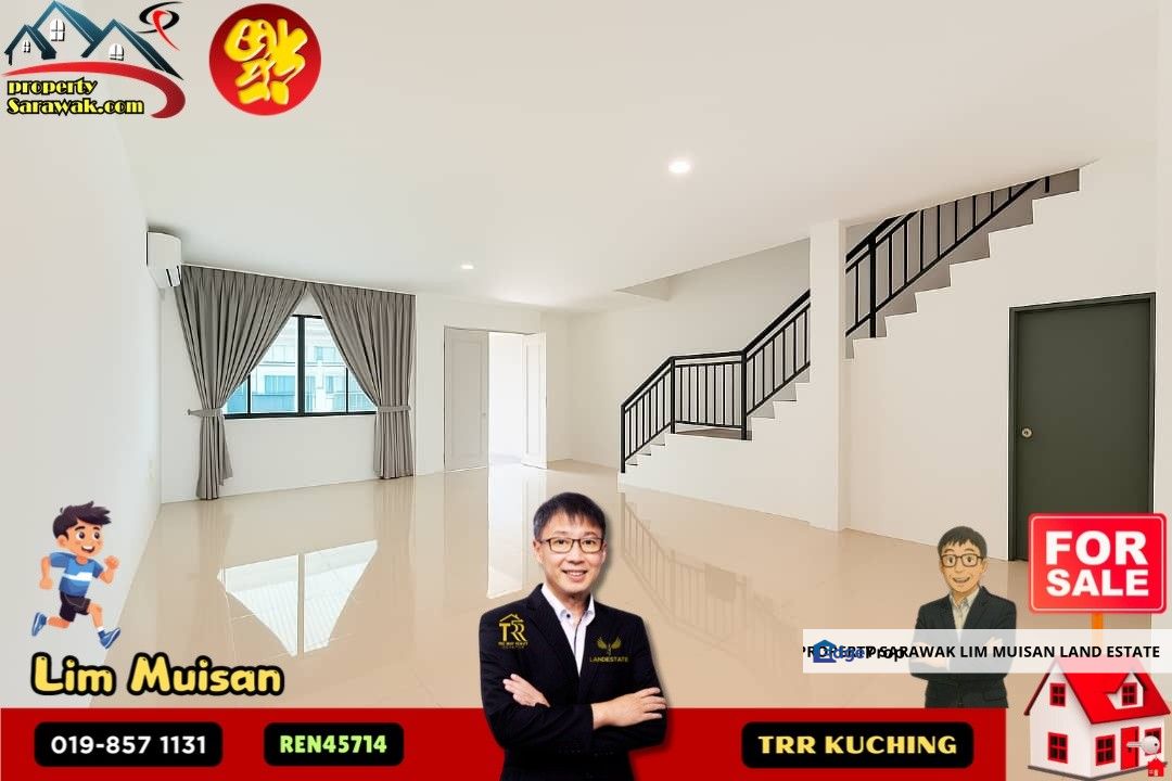 Double Storey Terrace Intermediate at SHM Garden 15 Stutong Baru in Kuching City for Sale, Sarawak, Kuching