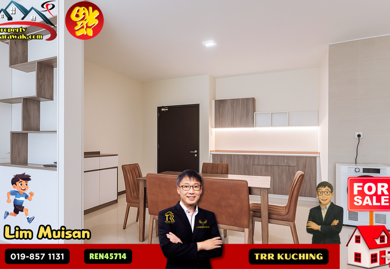 The Inspire Heights Condo at Stapok Utama in Kuching for Sale