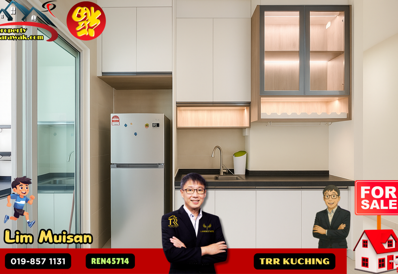 The Inspire Heights Condo at Stapok Utama in Kuching for Sale