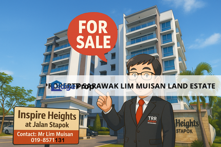 The Inspire Heights Condo at Stapok Utama in Kuching for Sale, Sarawak, Kuching