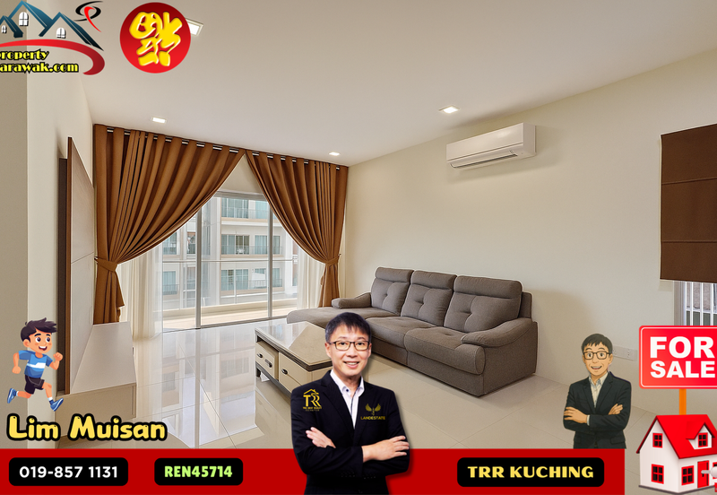 The Inspire Heights Condo at Stapok Utama in Kuching for Sale