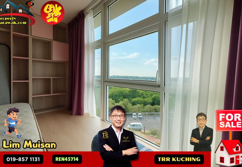 The Inspire Heights Condo at Stapok Utama in Kuching for Sale