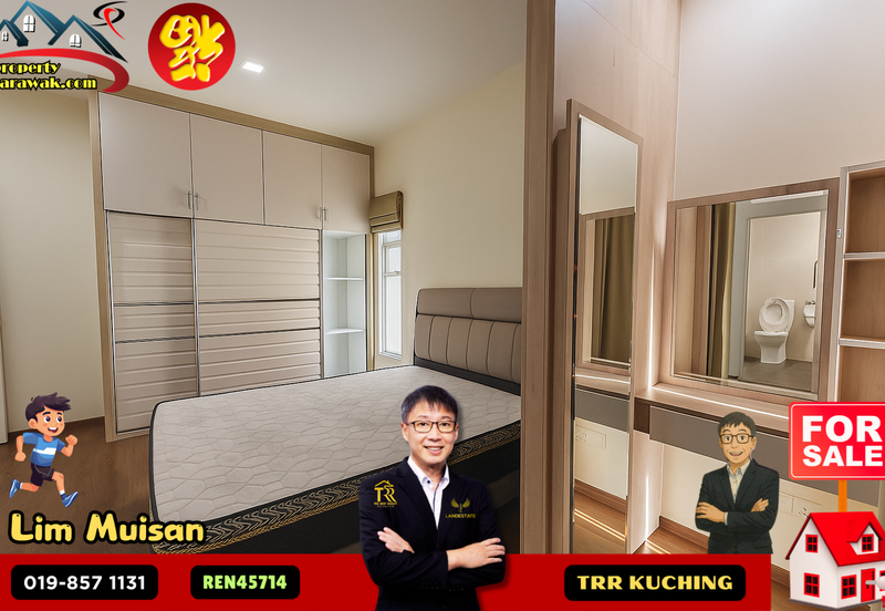 The Inspire Heights Condo at Stapok Utama in Kuching for Sale