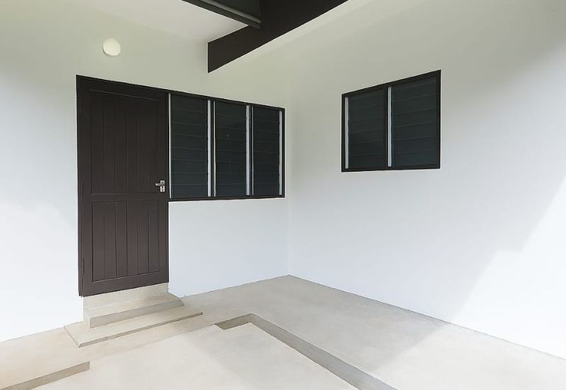 Double Storey Semi Detached House at Taman Liong Seng Jalan Rock in Kuching City for Sale