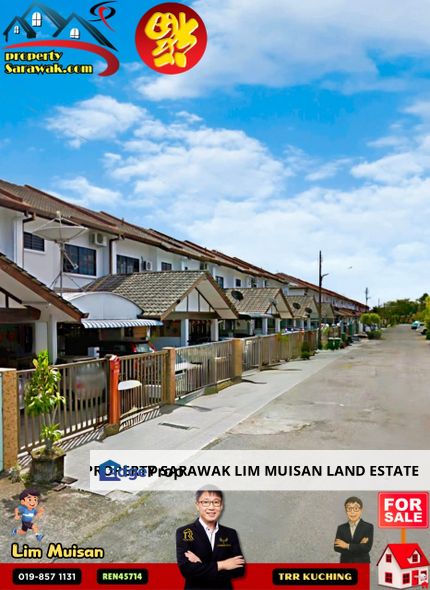 Double Storey Terrace House at BDC in Kuching City for Sale, Sarawak, Kuching