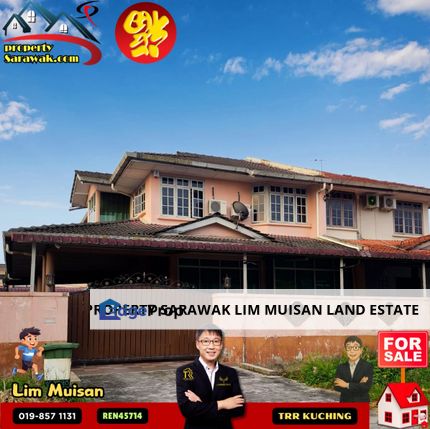 Double Storey Semi Detached at Jalan Kangkok, Chester Park, Stapok in Kuching for Sale, Sarawak, Kuching