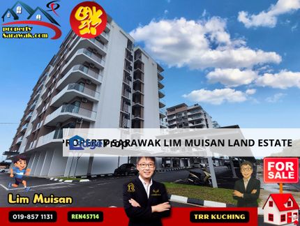 Gold Court @ P Residence Apartment at Batu Kawa in Kuching for Sale, Sarawak, Kuching