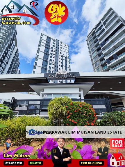 NEW Sapphire on the Park Condo at Jalan College in Kuching City for Sale, Sarawak, Kuching