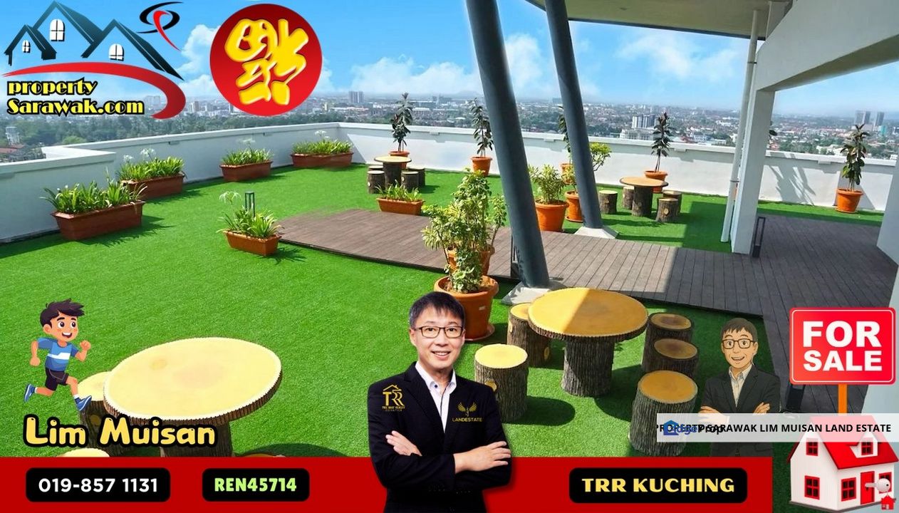 NEW Sapphire on the Park Condo at Jalan College in Kuching City for Sale, Sarawak, Kuching